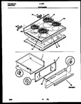 Diagram for 07 - Cooktop And Drawer Parts