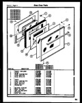 Diagram for 10 - Oven Door Parts