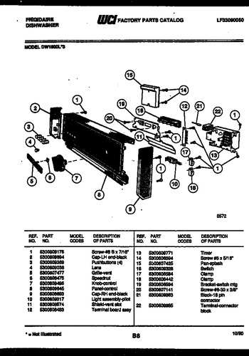 Diagram for DW1800F3