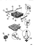 Diagram for 07 - Dish Racks, Rollers, Silverware Bas