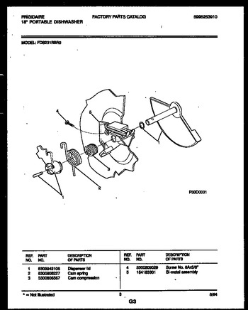 Diagram for FDS251RBR0
