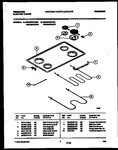 Diagram for 03 - Cooktop And Broiler Parts