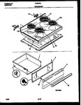 Diagram for 05 - Cooktop And Broiler Drawer Parts