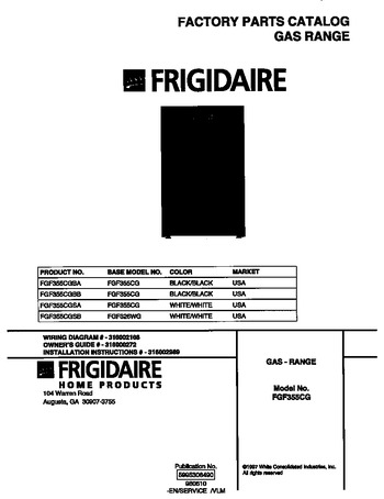 Diagram for FGF355CGSB