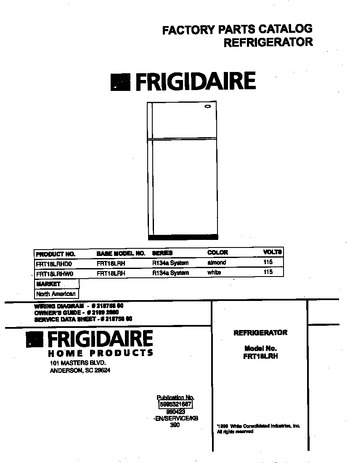 Diagram for FRT18LRHD0