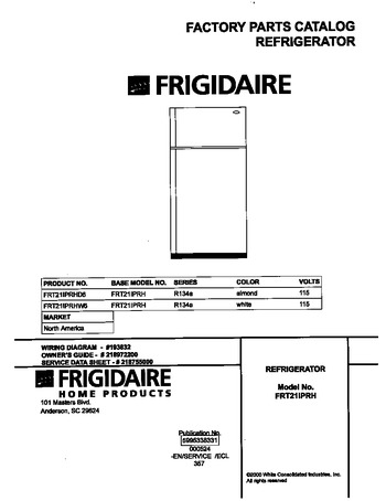 Diagram for FRT21IPRHD6