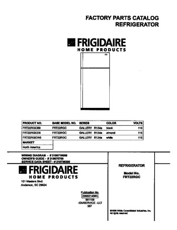 Diagram for FRT22RGCB9