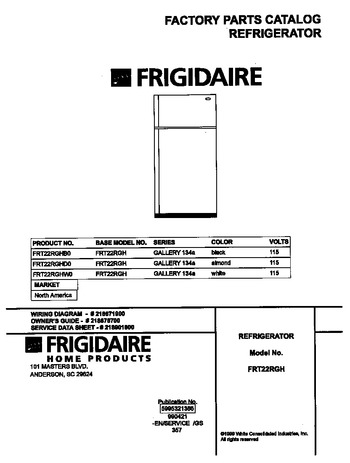Diagram for FRT22RGHD0