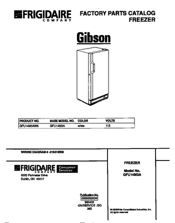 Diagram for GFU14M3AW6