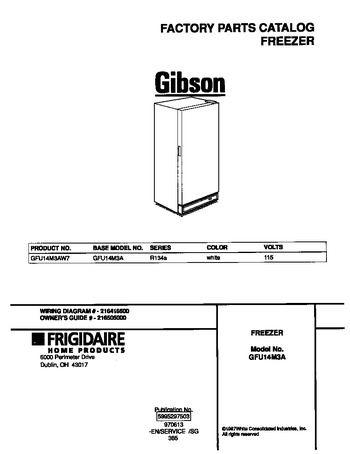 Diagram for GFU14M3AW7