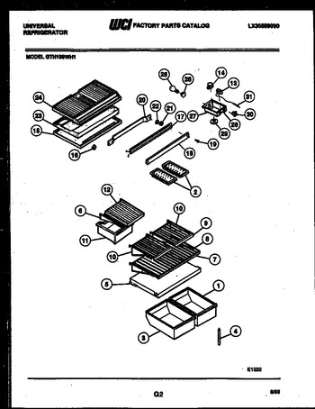Diagram for GTN198WH1-23