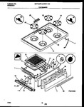 Diagram for 06 - Cooktop And Broiler Drawer Parts
