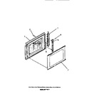 Diagram for 08 - Microwave Oven Door, Panels, Hinge