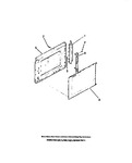 Diagram for 08 - Microwave Oven Door, Panels, Hinge