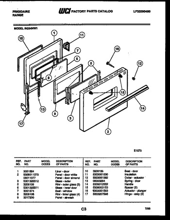 Diagram for RG34NW1