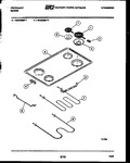 Diagram for 04 - Cooktop And Broiler Parts