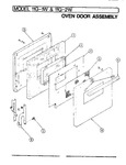 Diagram for 03 - Oven Door Assembly