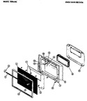 Diagram for 04 - Oven Door Section