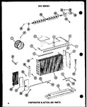 Diagram for 04 - Evap & Action Air Parts