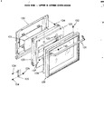 Diagram for 03 - Oven Door (upper & Lower)