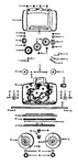 Diagram for 03 - Hood, Brushcarriers, Gears