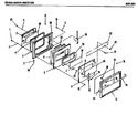 Diagram for 03 - Oven Door Section