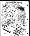 Diagram for 08 - Shelves & Interior Parts