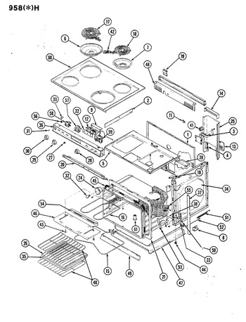 Diagram for 958WH-CZW