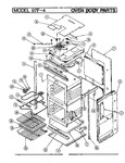 Diagram for 08 - Oven/body