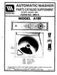 Diagram for 05 - Parts Catalog Supplement (a180)