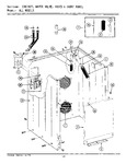 Diagram for 01 - Cabinet, Water Valve, Hoses & Frnt Panel