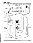 Diagram for 04 - Cabinet\water Valve\hoses\front Panel