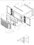 Diagram for 04 - Outercase, Curtains And Front Assy