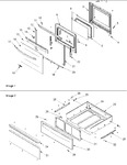 Diagram for 05 - Oven Door And Storage Drawer