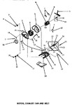 Diagram for 08 - Motor, Exhaust Fan & Belt