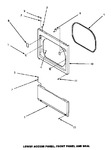 Diagram for 09 - Lower Access Panel, Front Panel & Seal