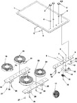 Diagram for 01 - Cooktop Assembly