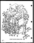 Diagram for 01 - Cabinet Section Double Oven