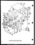 Diagram for 02 - Cabinet Section Single Oven