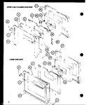 Diagram for 05 - Upper & Self Cleaning Oven Door