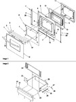 Diagram for 05 - Oven Door And Storage Door