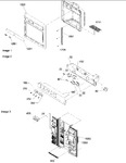 Diagram for 06 - Façade Dispenser Cover, Elec Brkt Assy