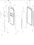 Diagram for 15 - Refrigerator/freezer Panels & Trim