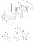 Diagram for 04 - Oven Door And Storage Drawer