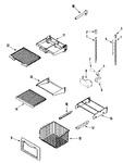 Diagram for 10 - Shelves & Accessories (freezer)