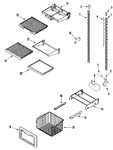Diagram for 07 - Shelves & Accessories (freezer)