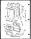 Diagram for 08 - Ref Door Parts