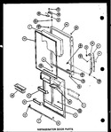 Diagram for 07 - Ref Door Parts