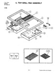 Diagram for 04 - Top/grill Pan Assembly - C228w