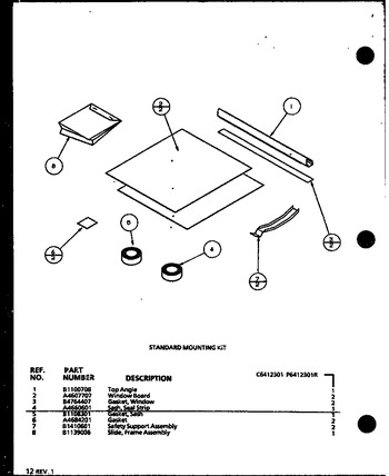 Diagram for C6412301 (BOM: P6412301R)